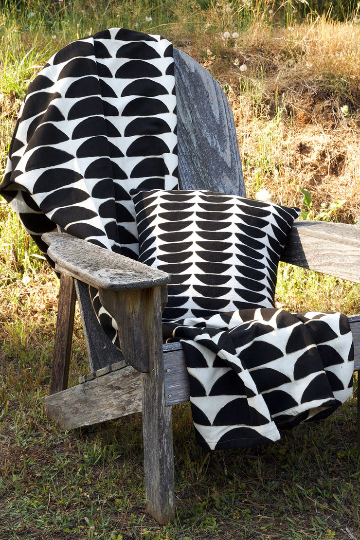 Timbuktu Dunes Mudcloth Pillow Cover