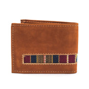 Leather Ikat Wallet